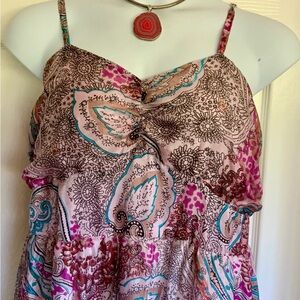 THE PYRAMID COLLECTION..silk dress